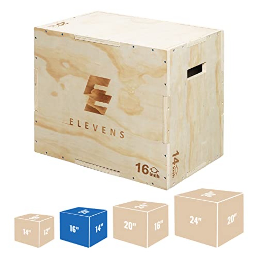 Plyo Jump Box - 3 in 1 Wooden Plyo Box