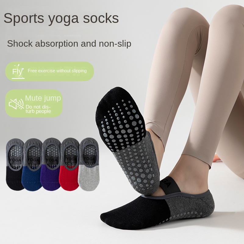 Yoga & Fitness With Denise - 5 pairs Cross-Border Professional Yoga Socks,