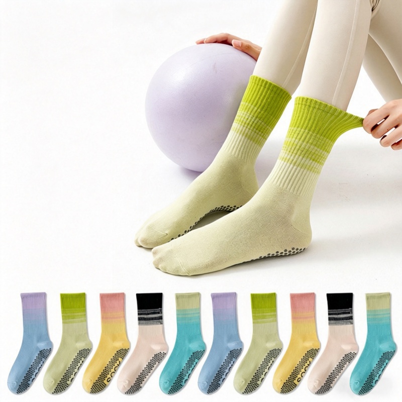 Yoga & Fitness With Denise - Dreamlikelin 1 Pair Women's Mid-Calf Yoga
