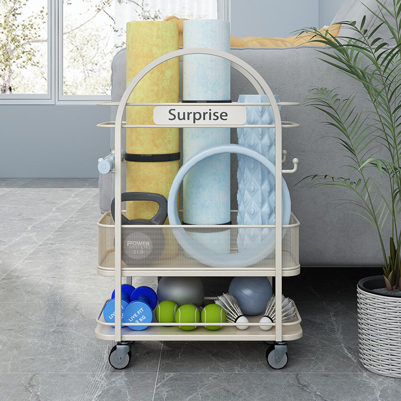 Yoga Fitness Rooms - Heavy Duty Carbon Steel Storage Shelf