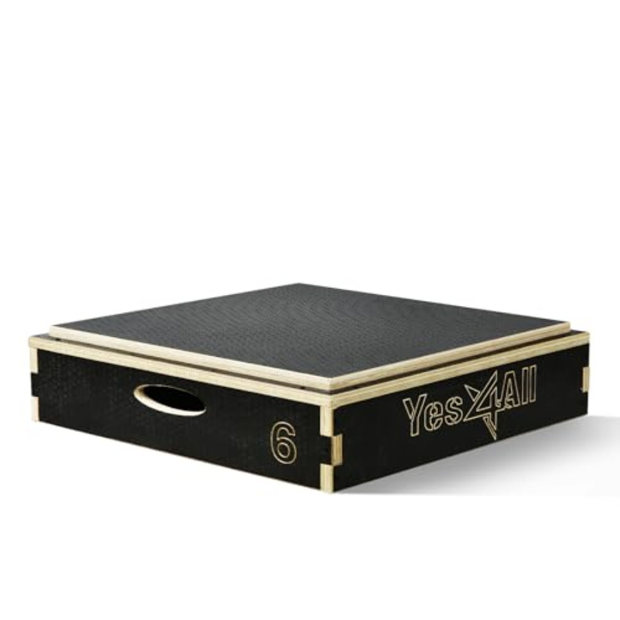 Plyo Jump Box - 3 in 1 Wooden Plyo Box