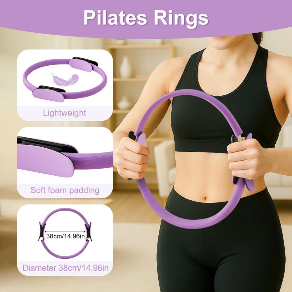 Yoga Fitness Ring - Women Yoga Fitness Ring Circle Pilates