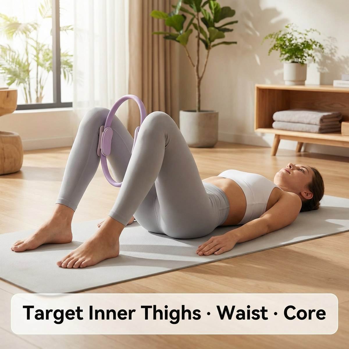 Yoga Fitness Ring - 38cm Pilates Ring Yoga Magic Circle