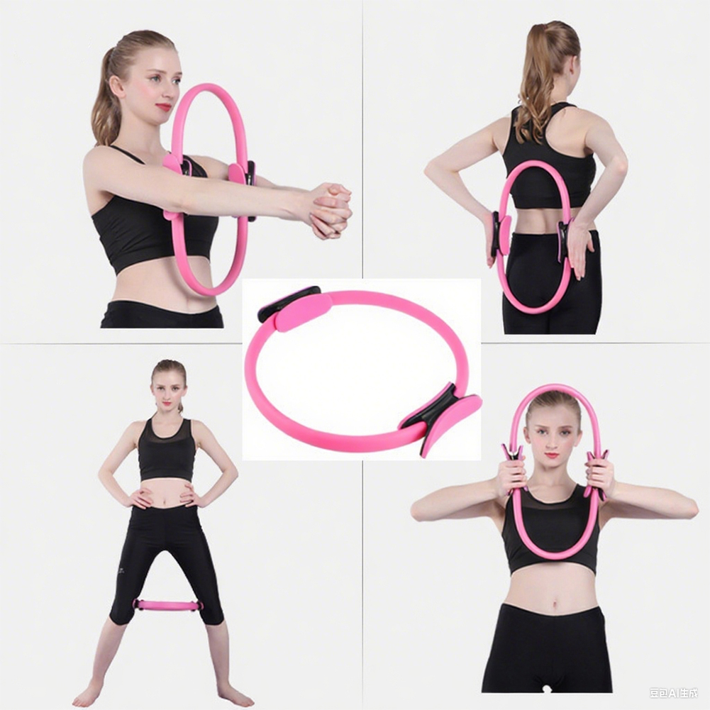 Yoga Fitness Ring - Pilates Ring Fitness Ring Portable Yoga