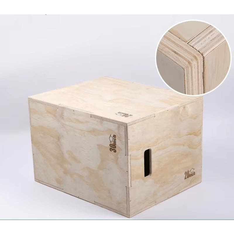2026 3-in-1 Assembled Wooden P - Plyo Jump Box recension och pris