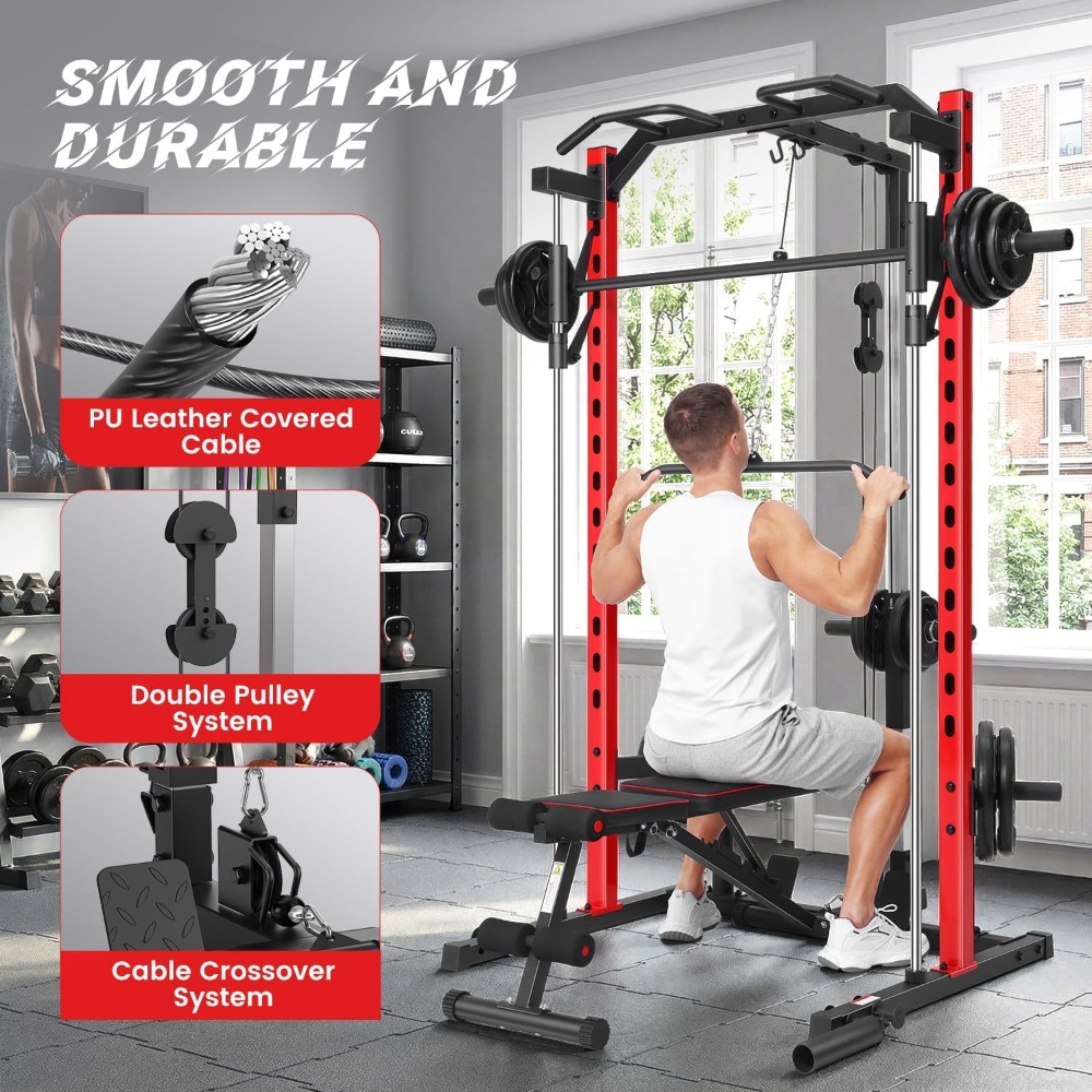 All-in-One Smith Machine Power - Lat Pulldown Bar recension och pris