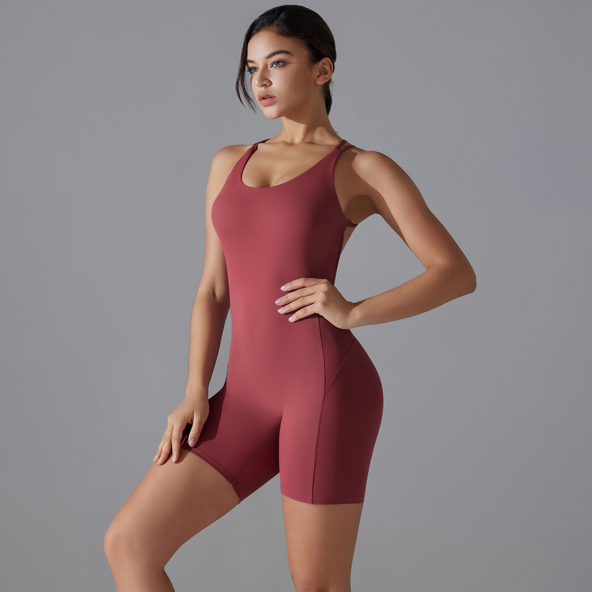 Yoga Set Sexy Backless Sporty  - Yoga Overall Fitness recension och pris