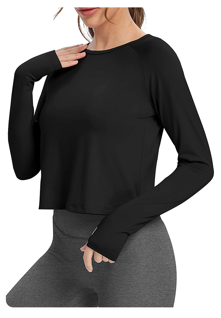 Women's Long Sleeve Yoga vest  - Yoga & Fitness With Denise recension och pris