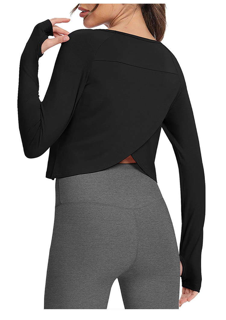 Women's Long Sleeve Yoga vest  - Yoga & Fitness With Denise recension och pris