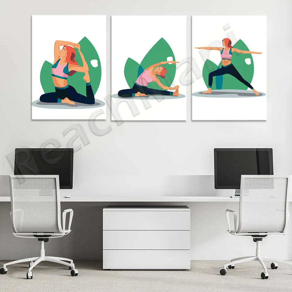 Inhale Exhale Quote Yoga Poste - Yoga Fitness Quotes recension och pris