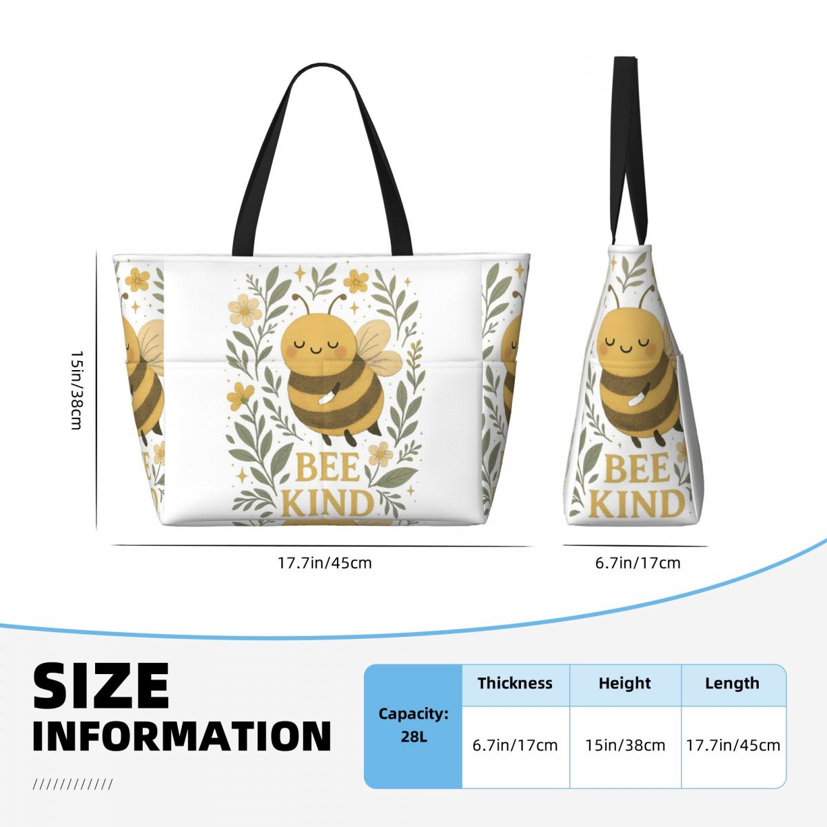 Bee Kind Cute Bumblebee Floral - Yoga Fitness Quotes recension och pris