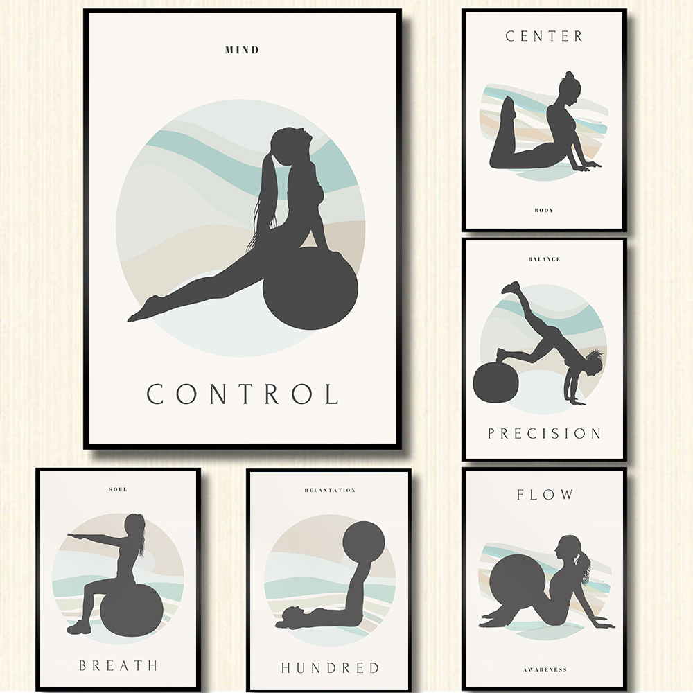 Minimalist Pilates Yoga Fitnes - Yoga Fitness Quotes recension och pris