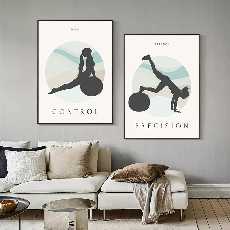 Minimalist Pilates Yoga Fitnes - Yoga Fitness Quotes recension och pris