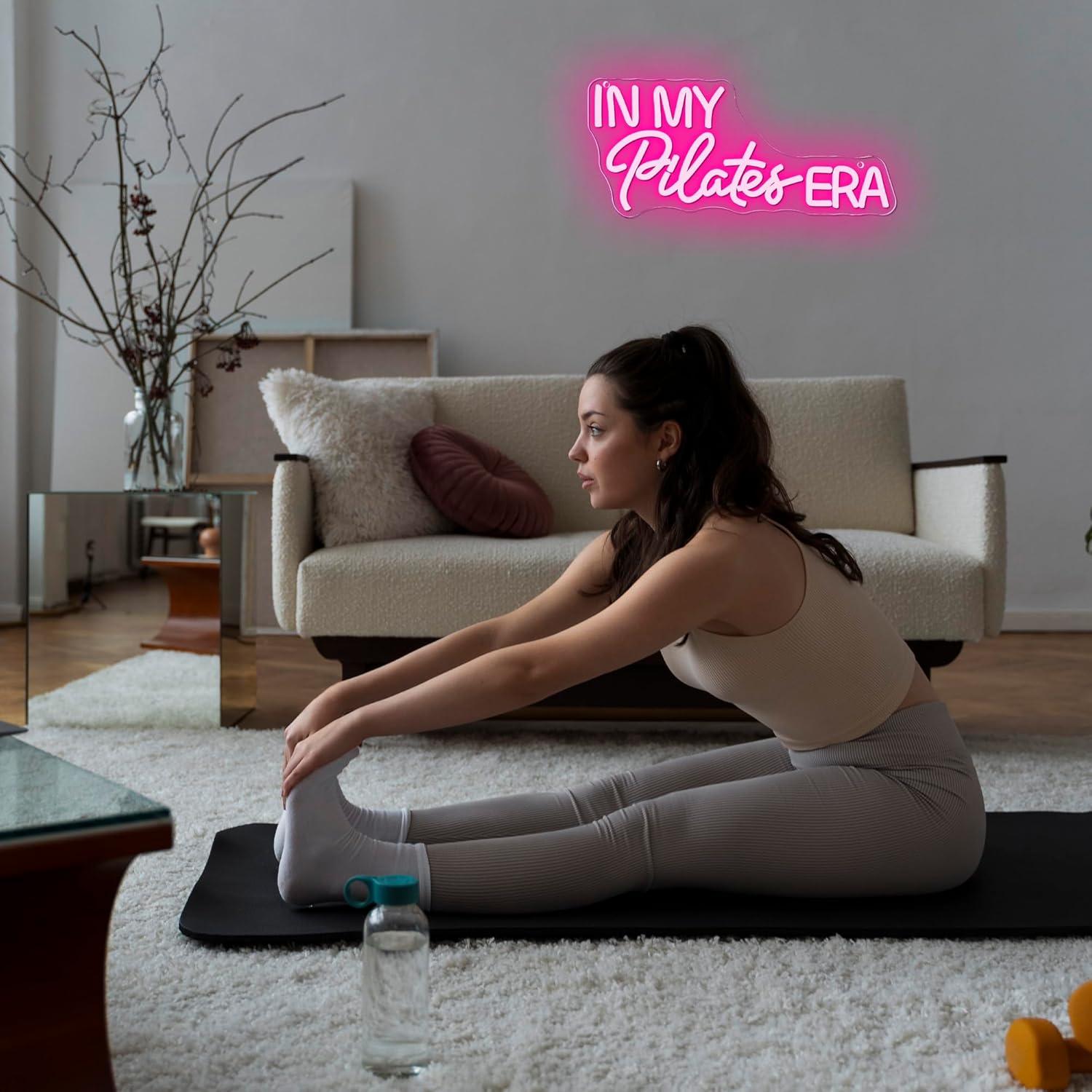 In My Pilates Era Neon Sign Di - Yoga Fitness Rooms recension och pris