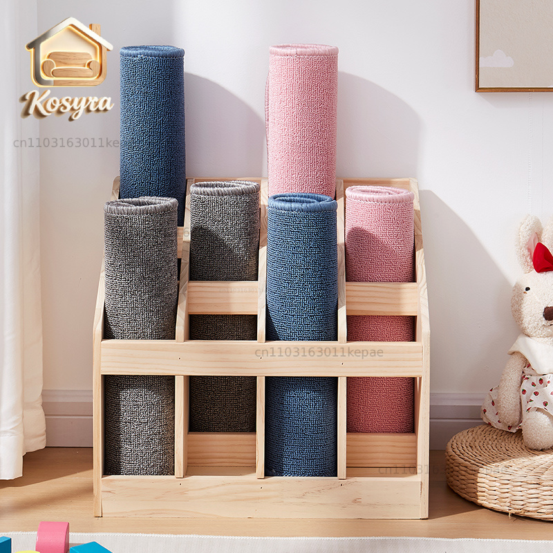 Solid Wood Floor Storage Rack  - Yoga Fitness Rooms recension och pris