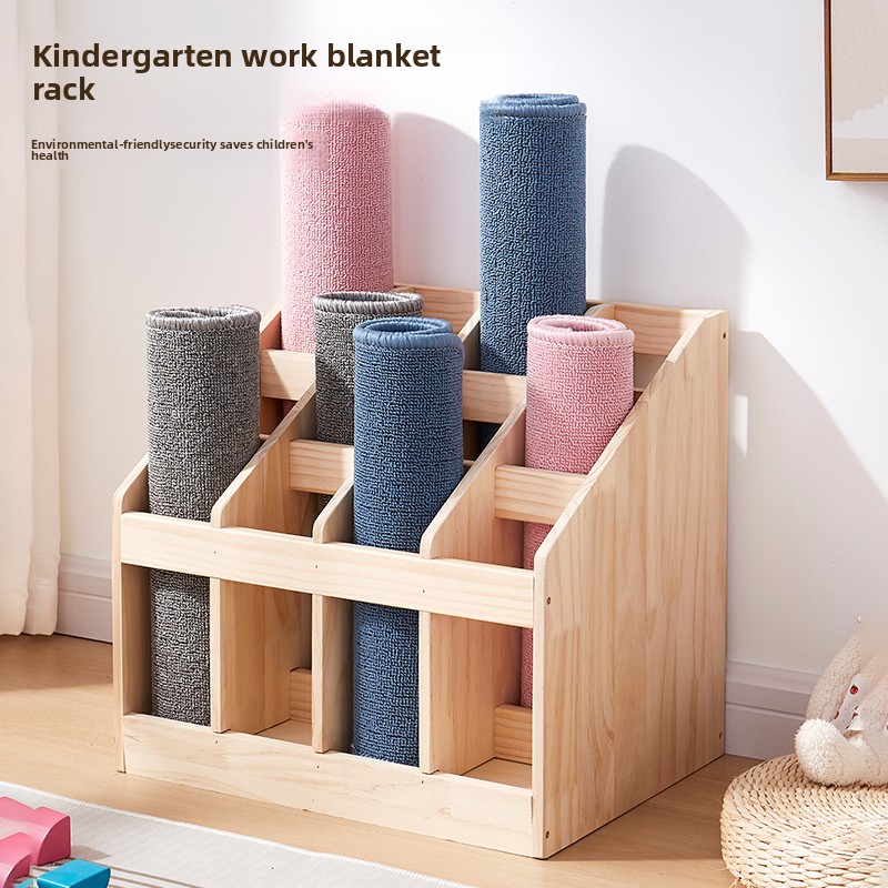 Solid Wood Floor Storage Rack  - Yoga Fitness Rooms recension och pris
