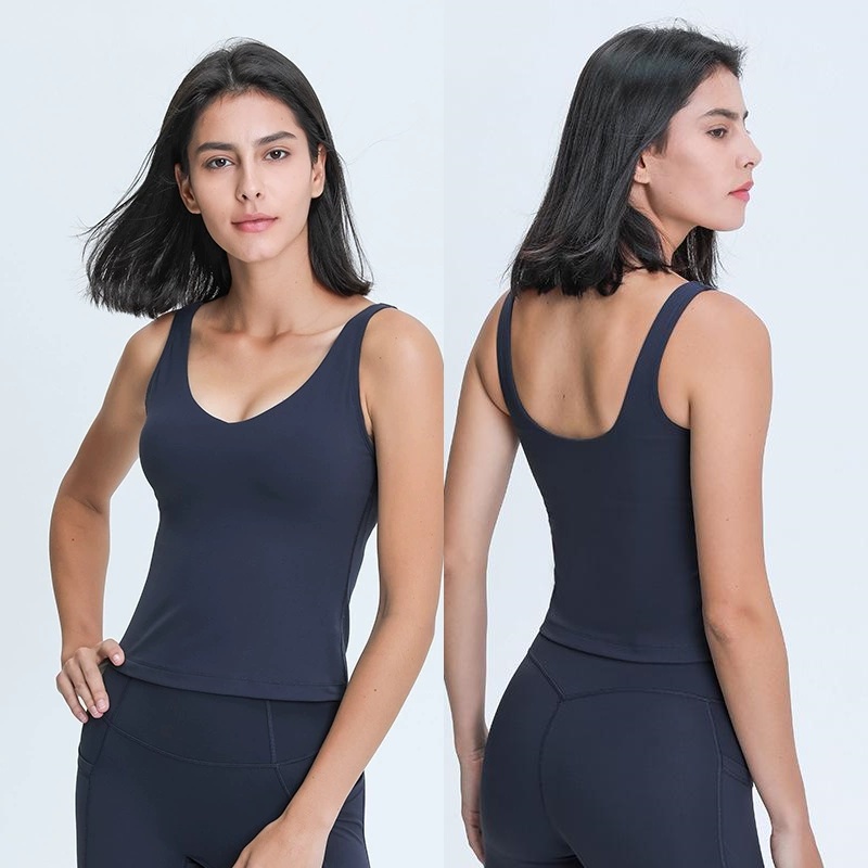 Women Waist-Length Tank Top V- - Yoga & Fitness With Denise recension och pris