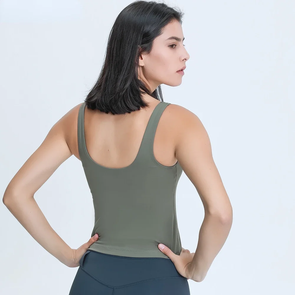 Women Waist-Length Tank Top V- - Yoga & Fitness With Denise recension och pris
