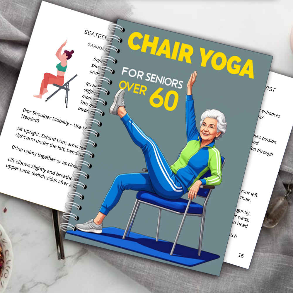 Chair Yoga Logbook Notebook Fi - Yoga Fitness Ring recension och pris