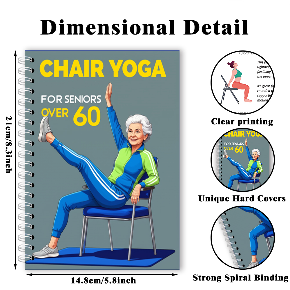 Chair Yoga Logbook Notebook Fi - Yoga Fitness Ring recension och pris