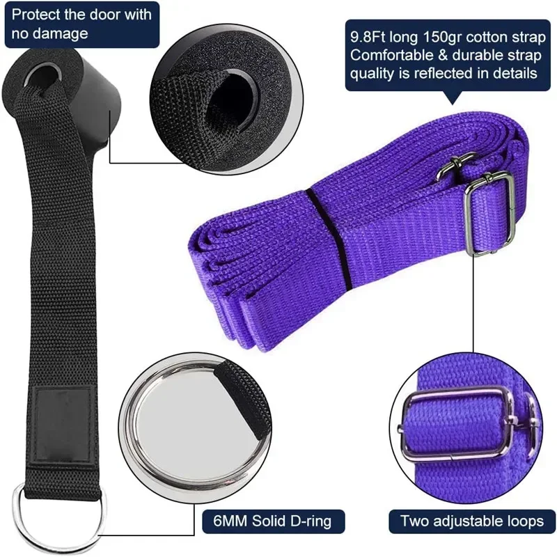 3M Door Flexibility Stretching - Yoga Fitness Ring recension och pris