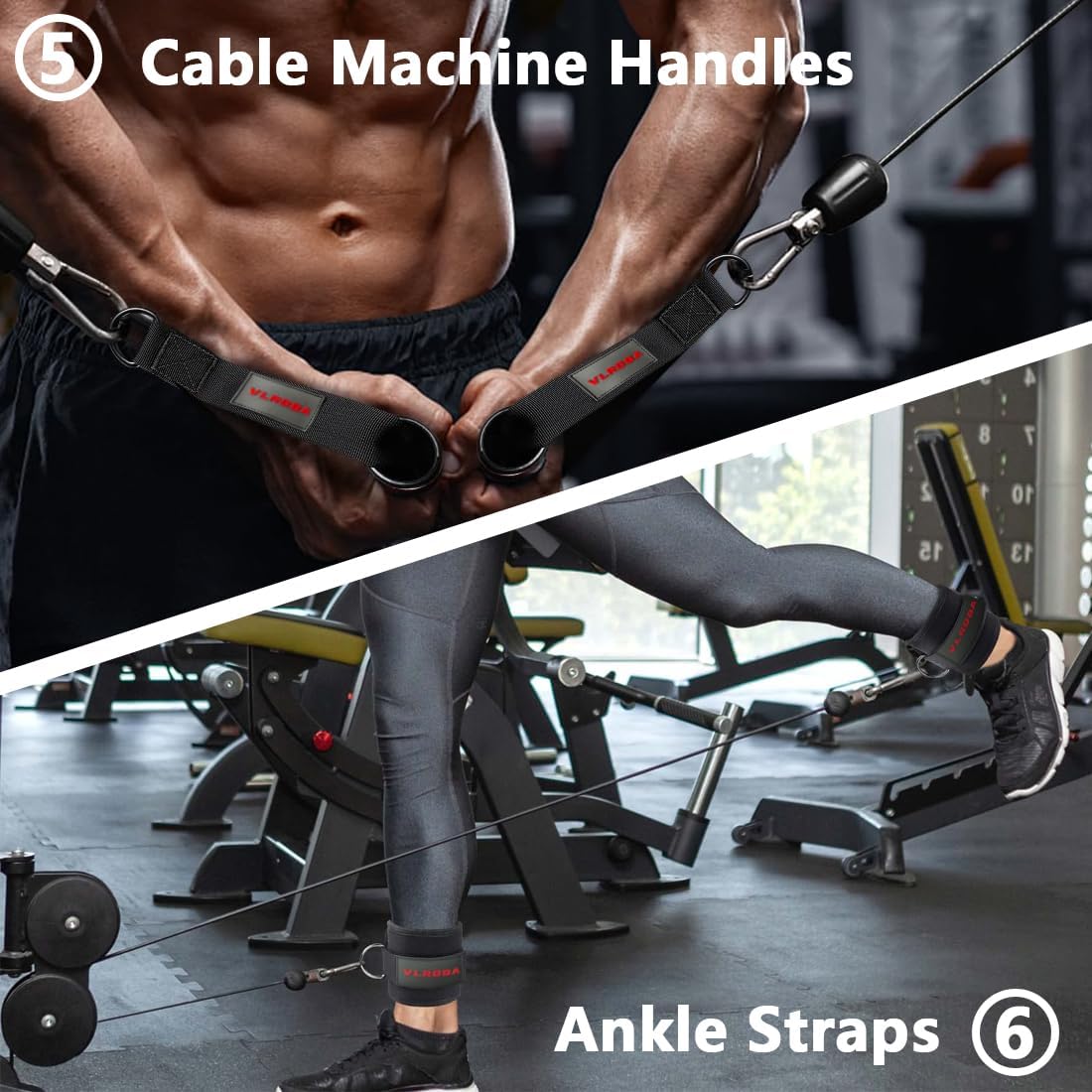 Home Gym Cable Attachments Set - Lat Pulldown Bar recension och pris