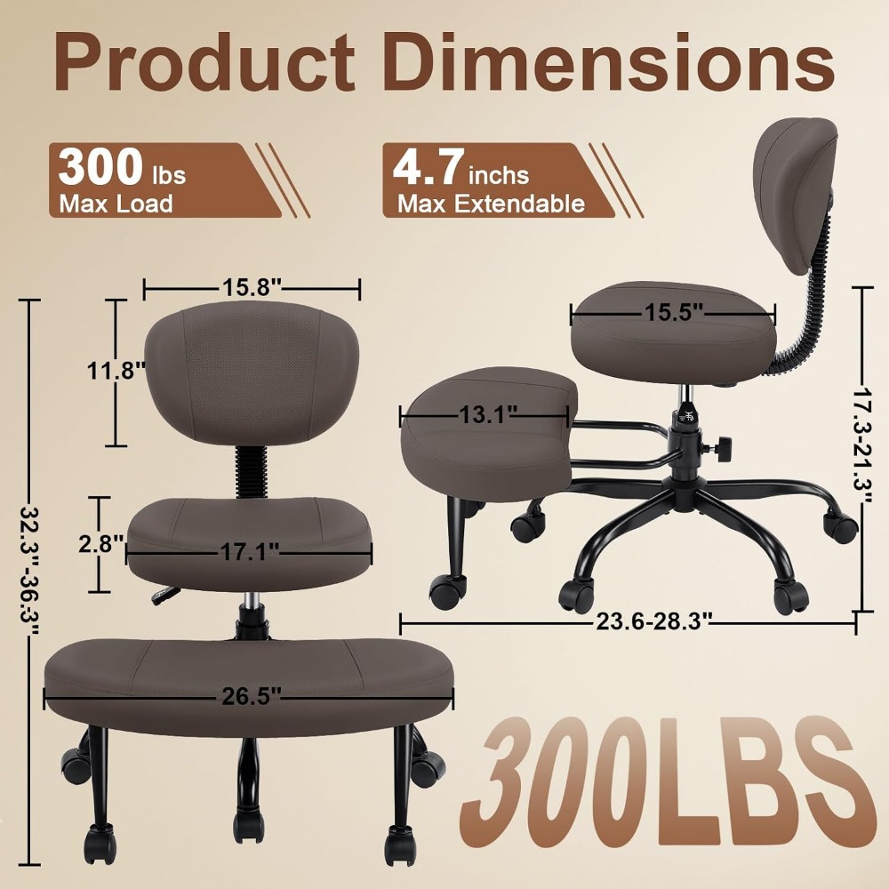 Ergonomic Swivel Chair for Med - Yoga & Fitness With Denise recension och pris