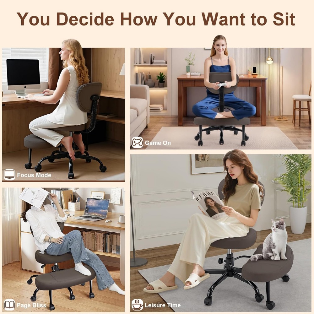 Ergonomic Swivel Chair for Med - Yoga & Fitness With Denise recension och pris
