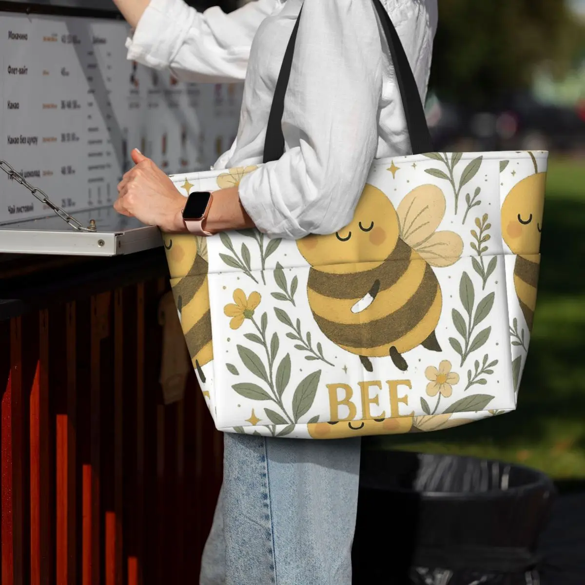 Bee Kind Cute Bumblebee Floral - Yoga Fitness Quotes recension och pris