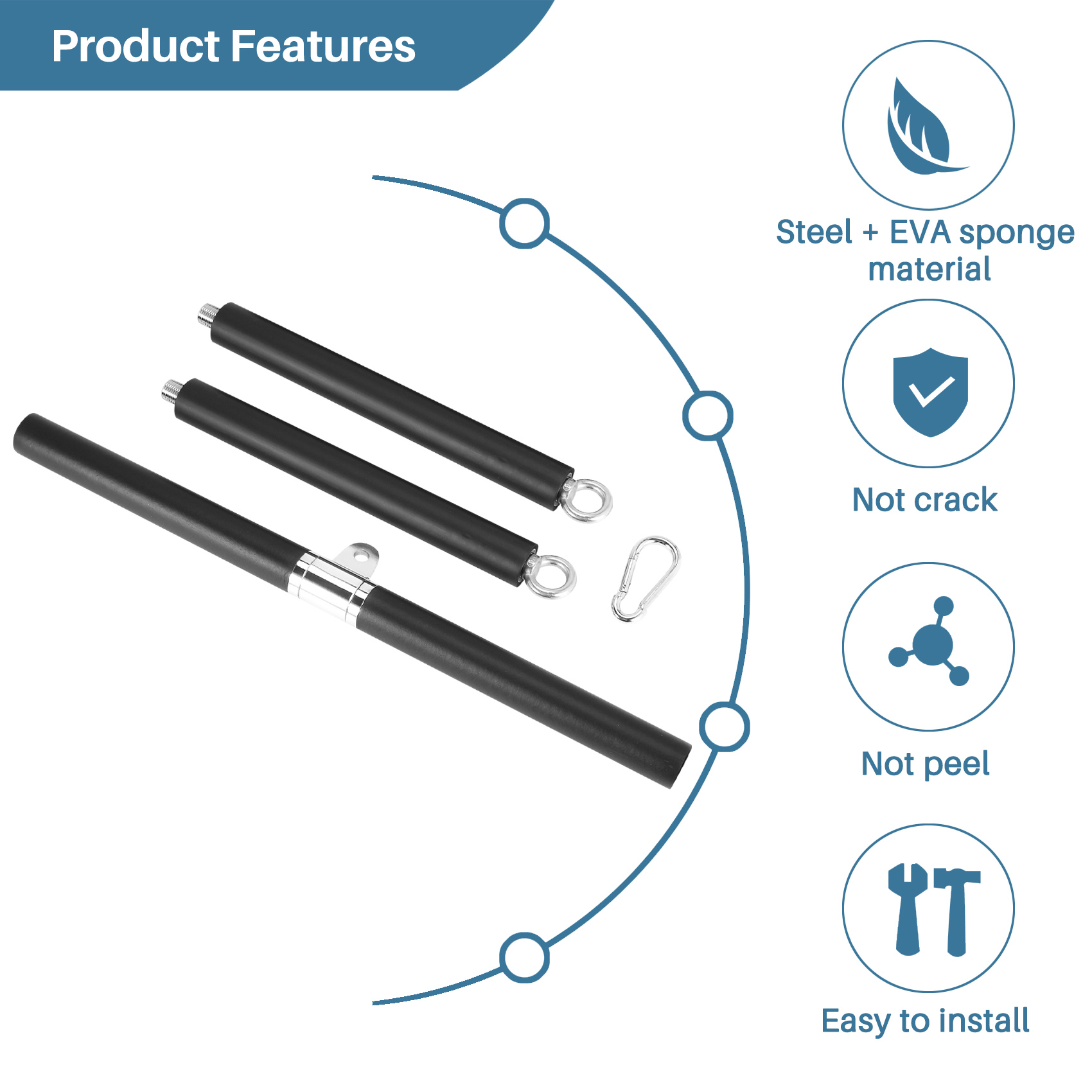 didyou Multifunction Adjustabl - Lat Pulldown Bar recension och pris