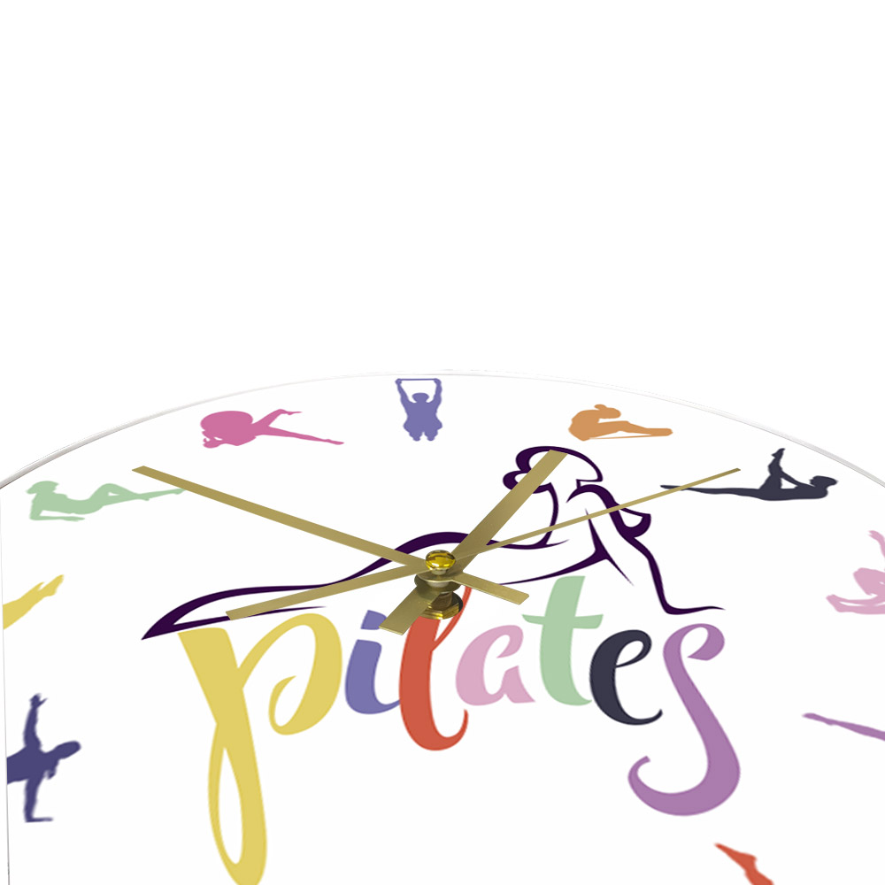Pilates Pose Colorful Print Wa - Yoga Fitness Rooms recension och pris