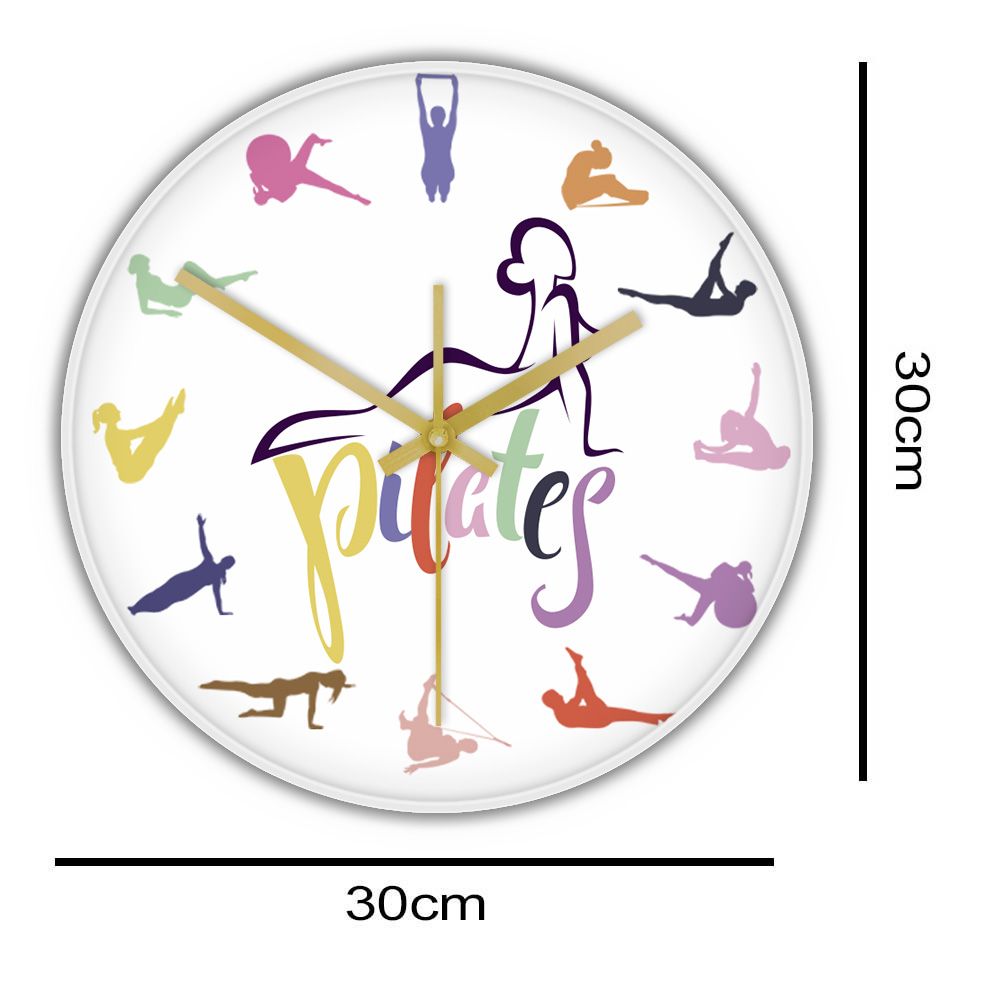 Pilates Pose Colorful Print Wa - Yoga Fitness Rooms recension och pris