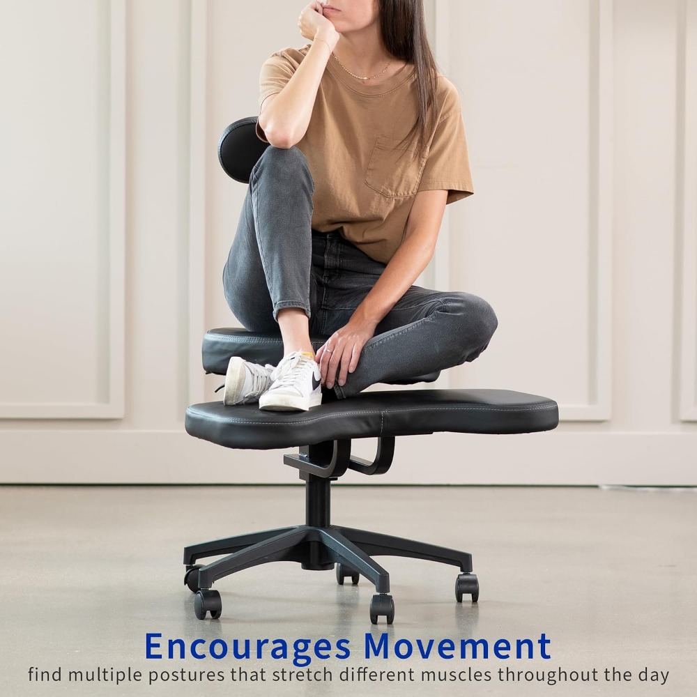 Cross Legged Office Chair with - Yoga & Fitness With Denise recension och pris