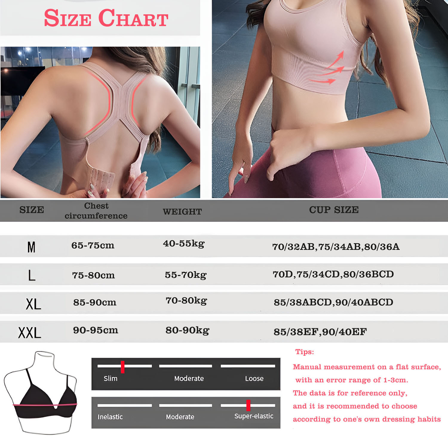 Women's Cross Back Sports Bra  - Yoga Fitness Ring recension och pris