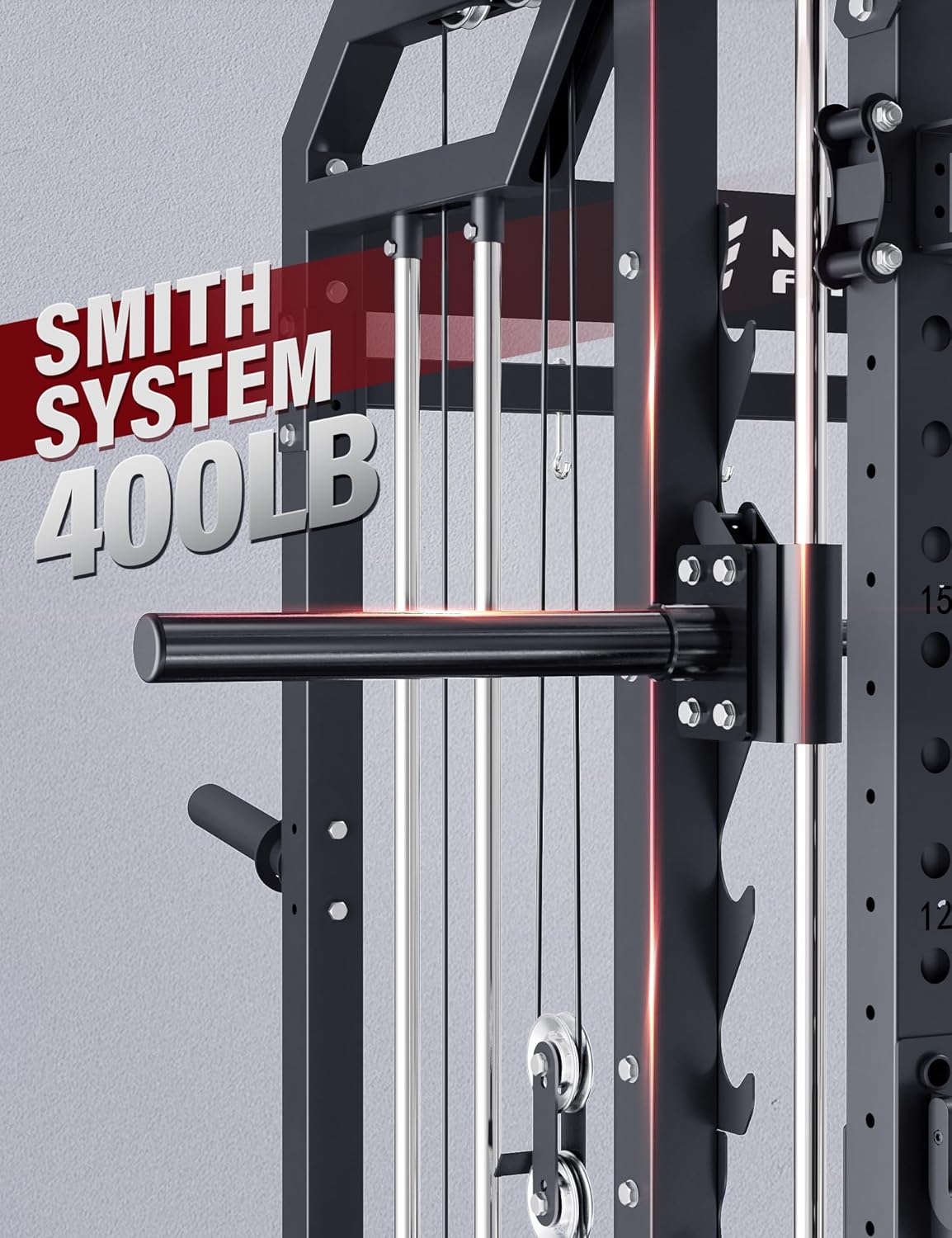 Smith Machine Home Gym Squat R - Lat Pulldown Bar recension och pris