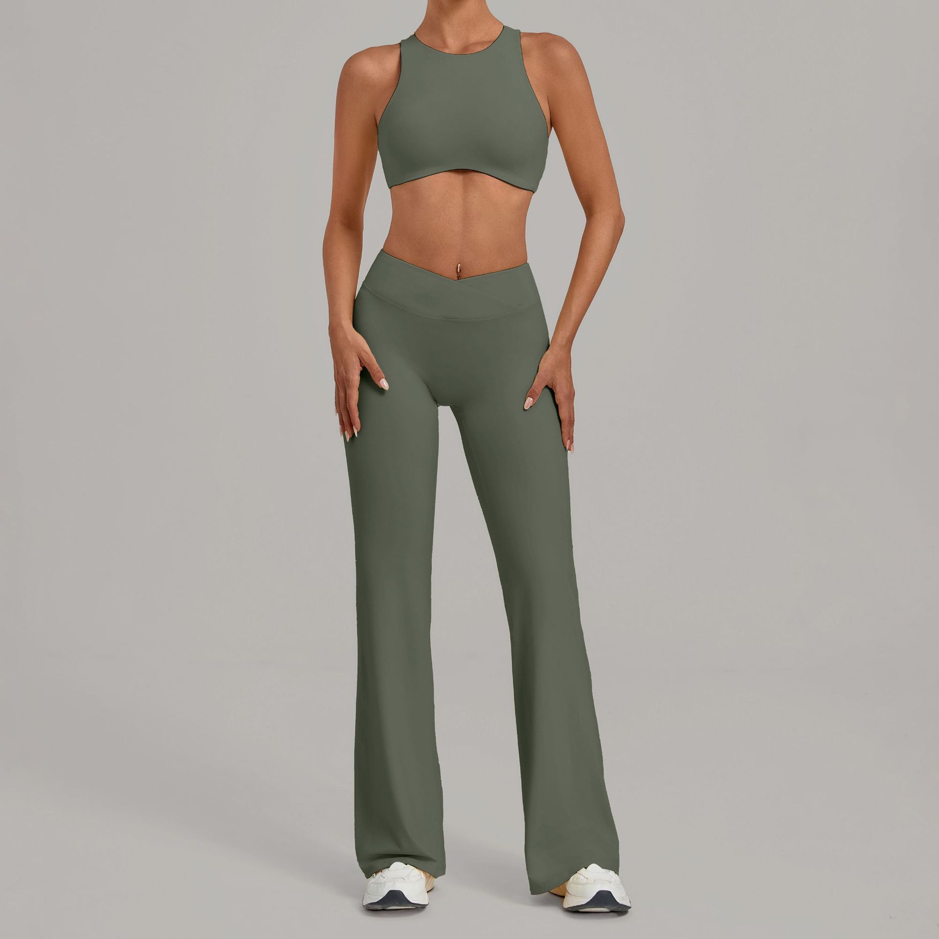 2PCS Sports Bra Women's Set Fi - Yoga Overall Fitness recension och pris